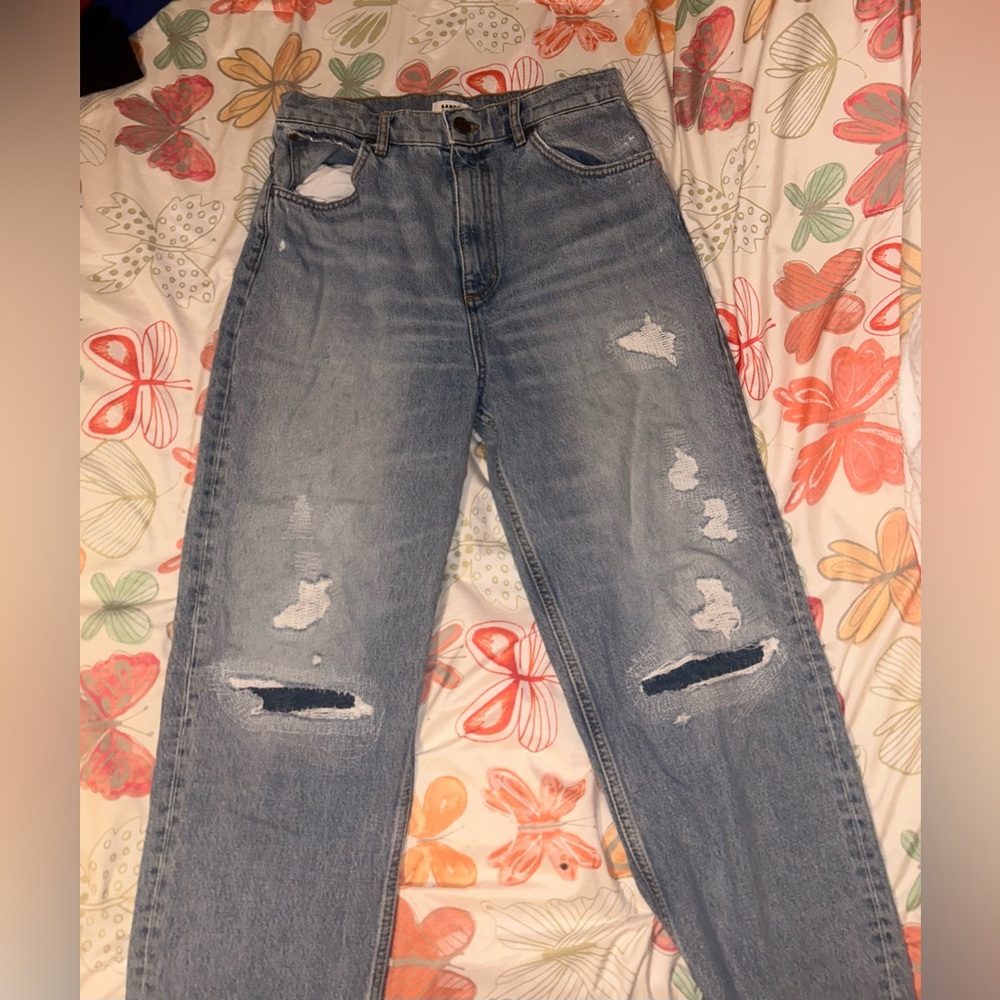 Sandro Mom/Straight Jeans